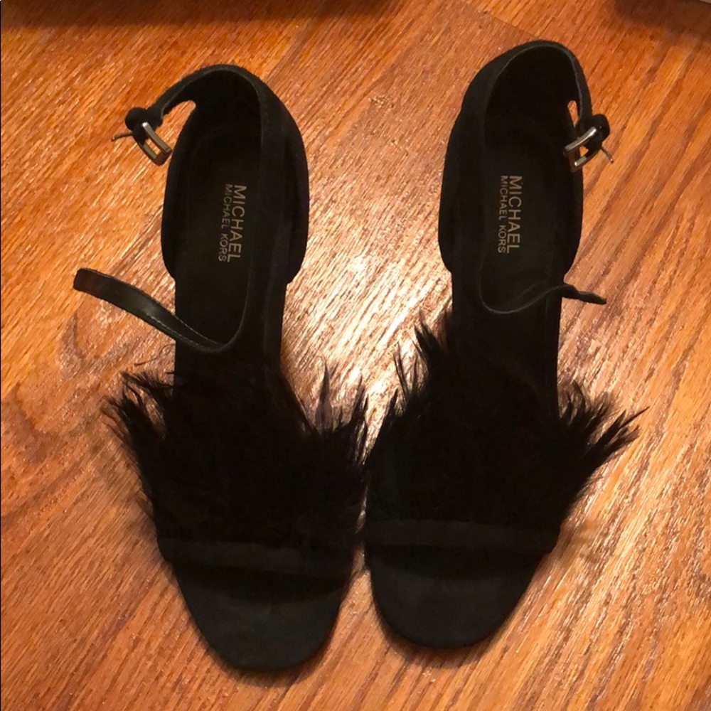 Never Been Worn Michael Kors Black Heals